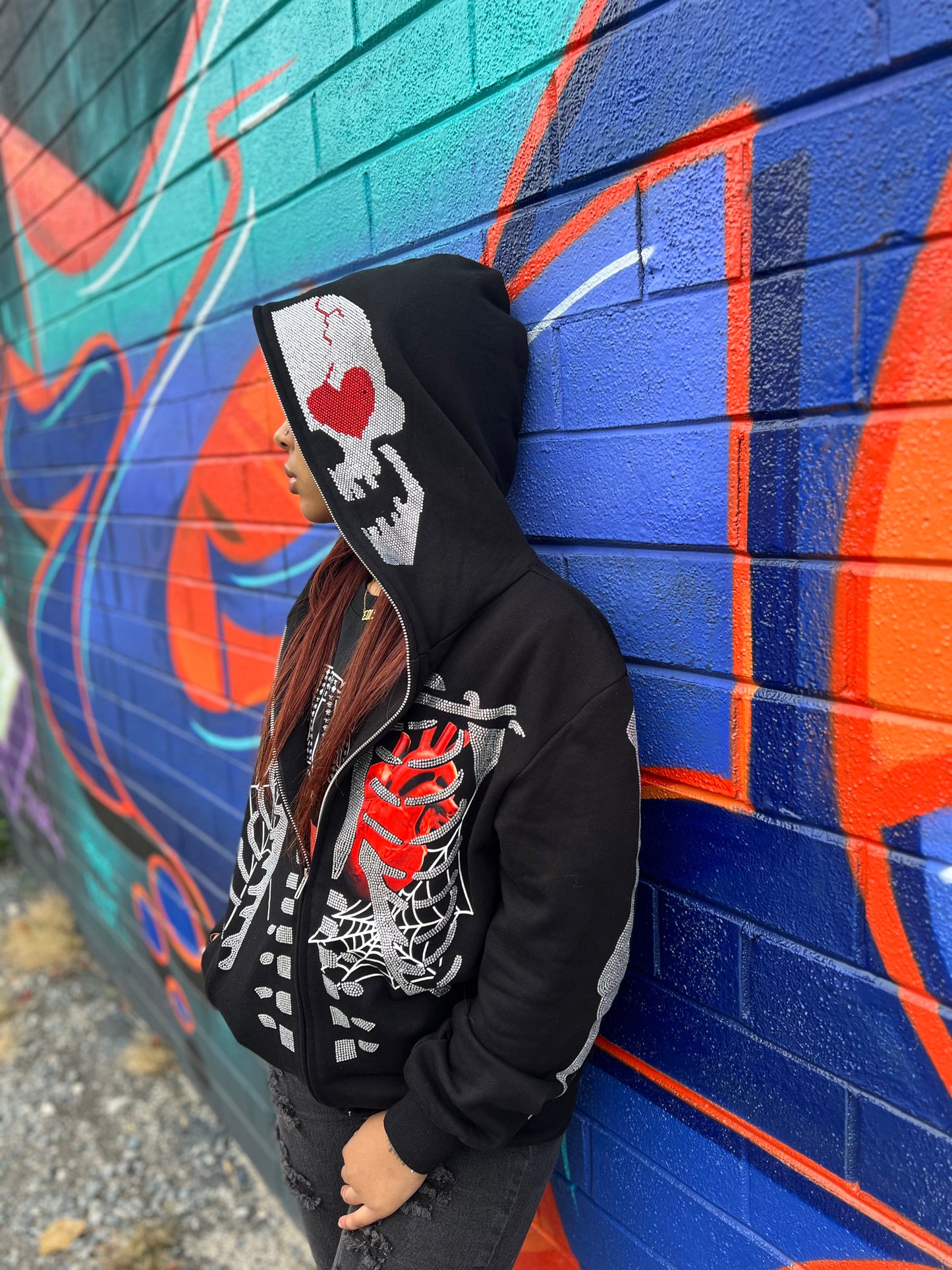 "Midnight Eclipse" Dead Love Zip-Up
