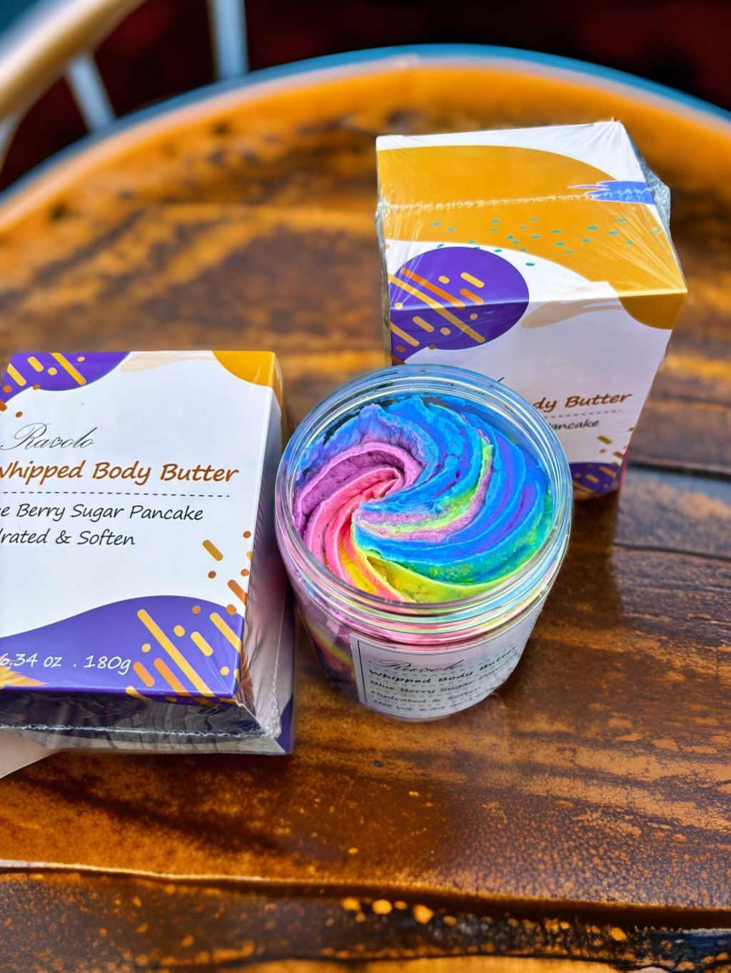 RaVoLo "Blue Berry Sugar Pancake" Whipped Body Butter