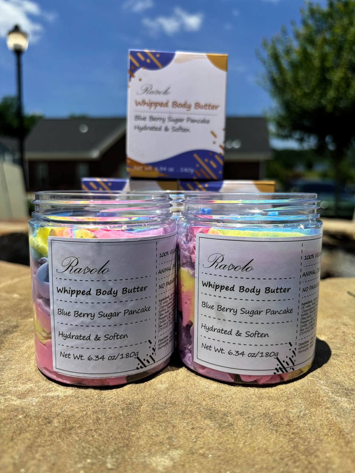 RaVoLo "Blue Berry Sugar Pancake" Whipped Body Butter